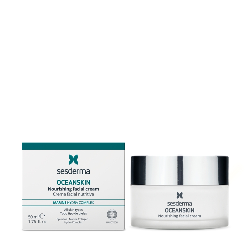 Sesderma OceanSkin, nawilżający krem do twarzy, 50 ml