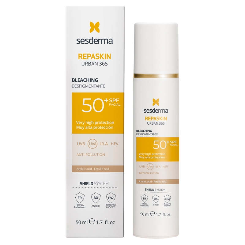 SESDERMA S.L. Sesderma Repaskin Urban 365, krem przeciwsłoneczny depigmentacyjny, SPF50+, 50 ml