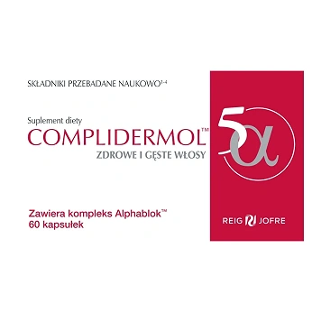 Complidermol 5alfa, 60 kapsułek