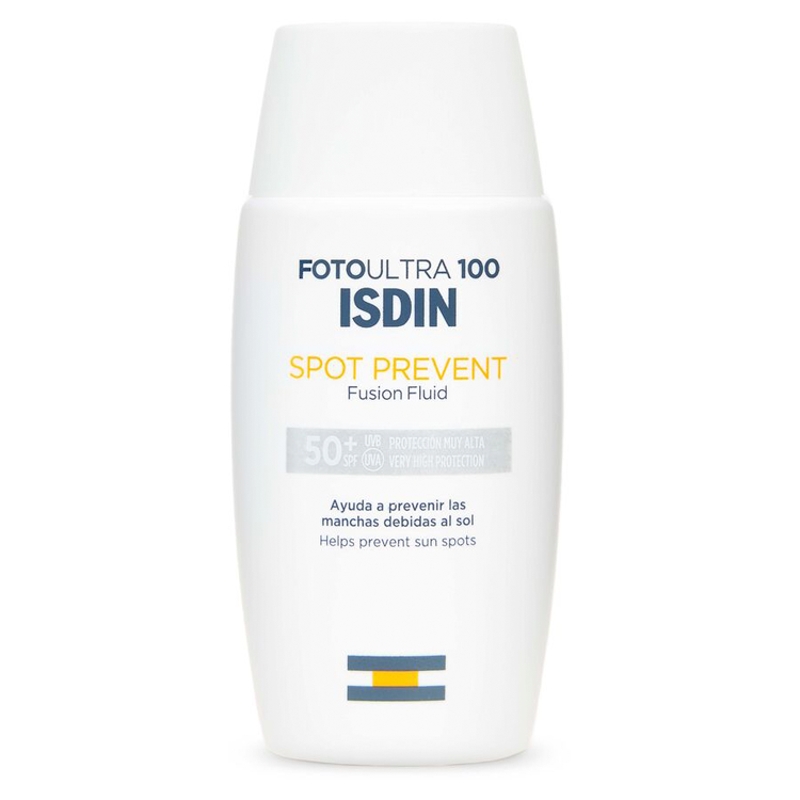 ISDIN Spot Prevent Fluid SPF 50+, przeciwsłoneczny do twarzy, 50 ml