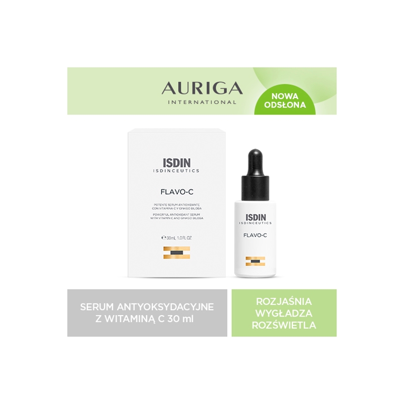 ISDIN FLAVO-C, serum antyoksydacyjne, 30 ml
