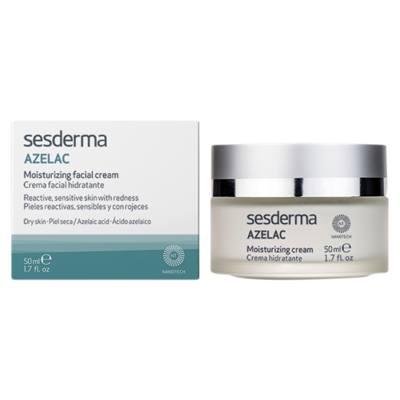 SESDERMA AZELAC  krem nawilżający do cery trądzikowej, 50 ml