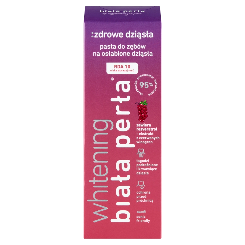Biała Perła pasta do zębów zdrowe dziąsła, 75 ml