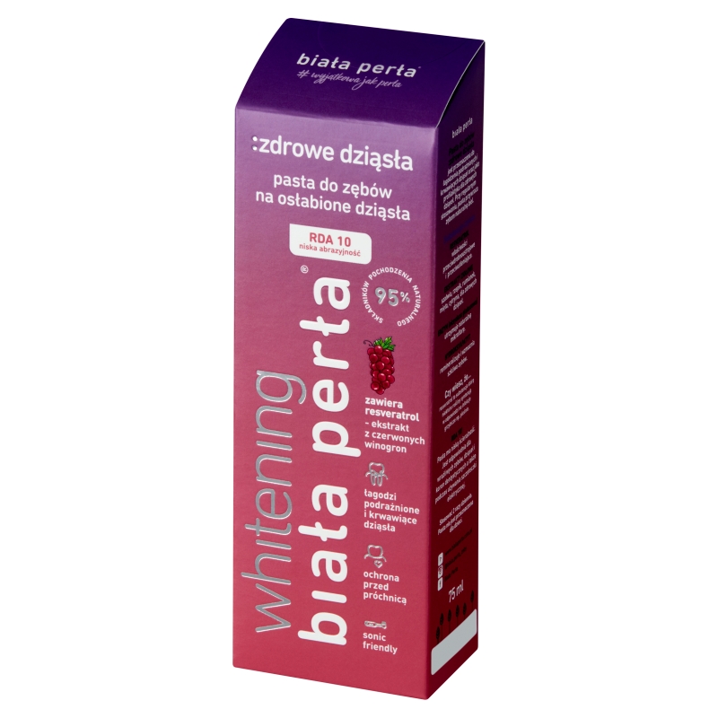 Biała Perła, pasta do zębów zdrowe dziąsła, 75 ml
