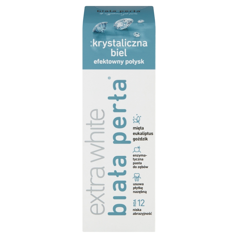 Biała Perła Krystaliczna Biel, pasta do zębów wybielająca, 75 ml