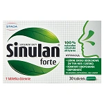 Sinulan Forte, tabletki ze składnikami wspierającymi odporność i drogi oddechowe, 30 szt.