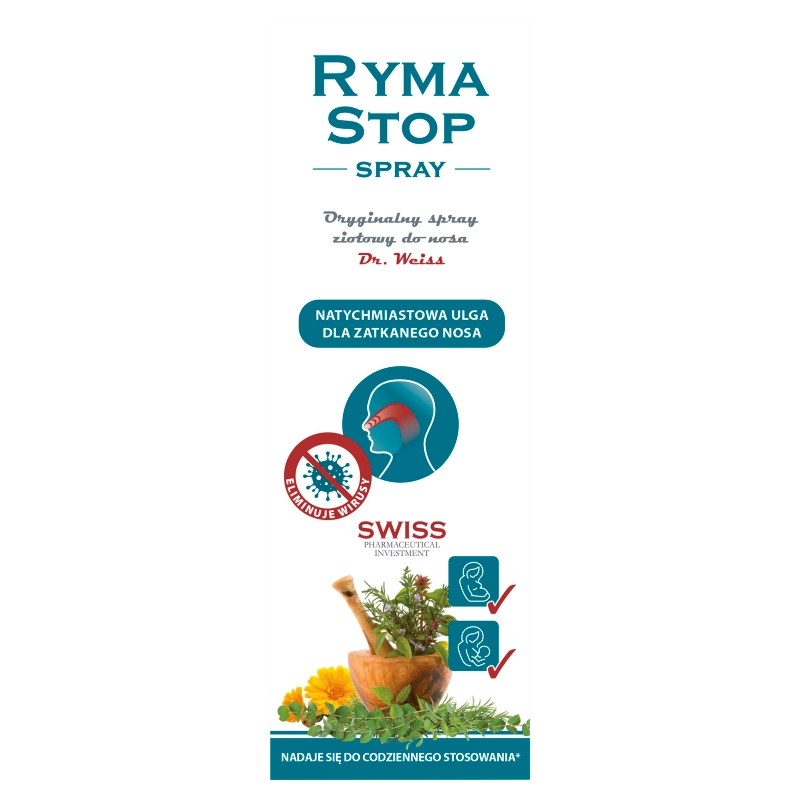RymaSTOP spray ziołowy do nosa, 30 ml