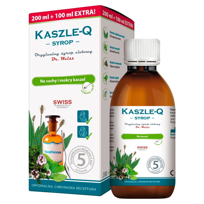 Kaszle-Q, syrop, 300 ml