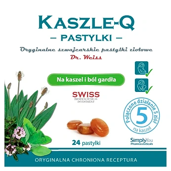 Kaszle-Q, 24 pastylki do ssania