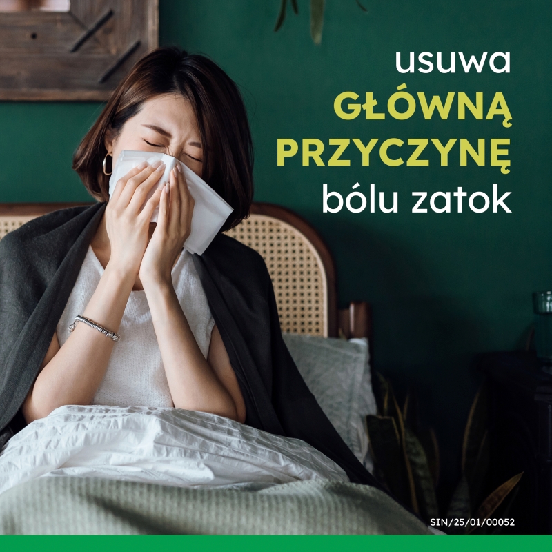 Sinulan Express Forte, aerozol udrażniający nos, łagodzący ból zatok, butelka 15 ml
