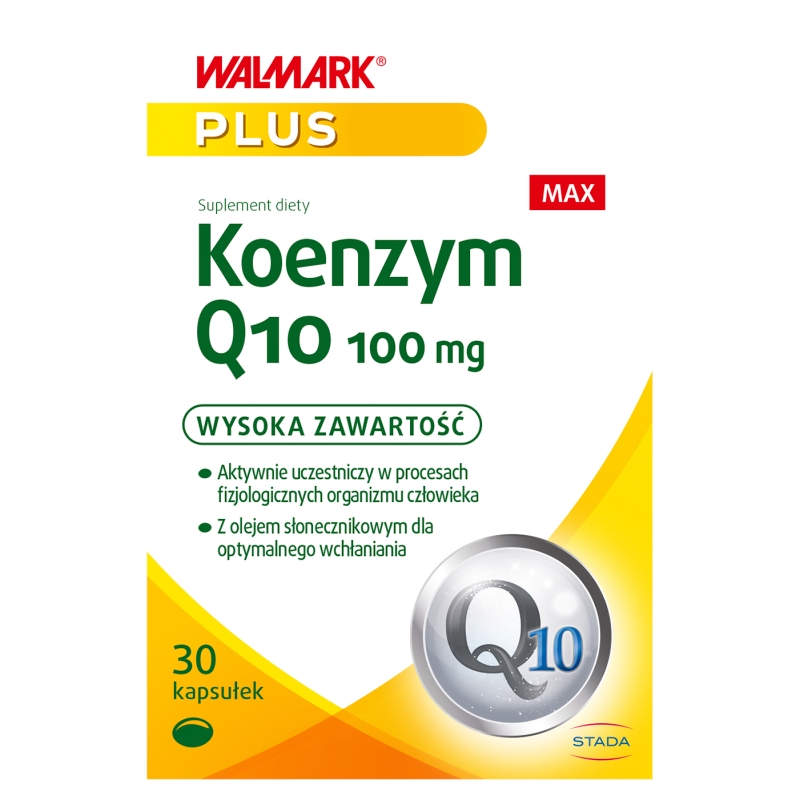 Koenzym Q10 , kapsułki z koenzymem, 30 szt.