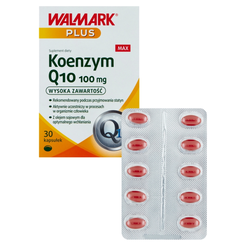 Koenzym Q10 , kapsułki z koenzymem, 30 szt.