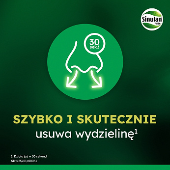 Sinulan Express Forte Junior, aerozol udrażniający nos dla dzieci, 20 ml