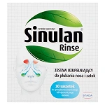 Sinulan Rinse zestaw uzupełniający do płukania nosa i zatok, 30 sasz.