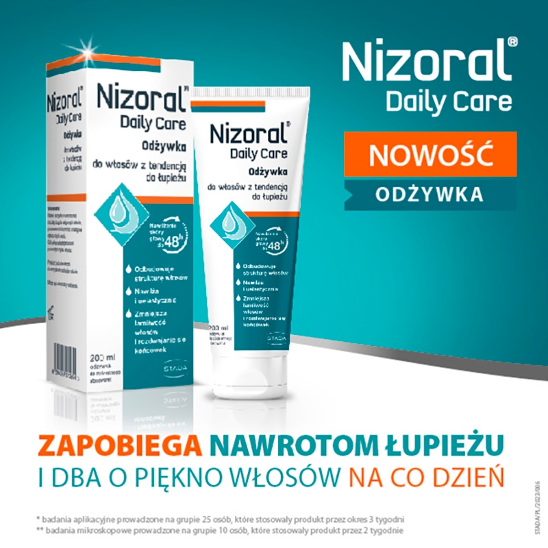 Nizoral Daily Care, odżywka do włosów 200 ml