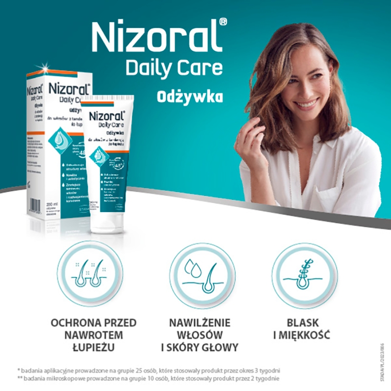 Nizoral Daily Care, odżywka do włosów 200 ml