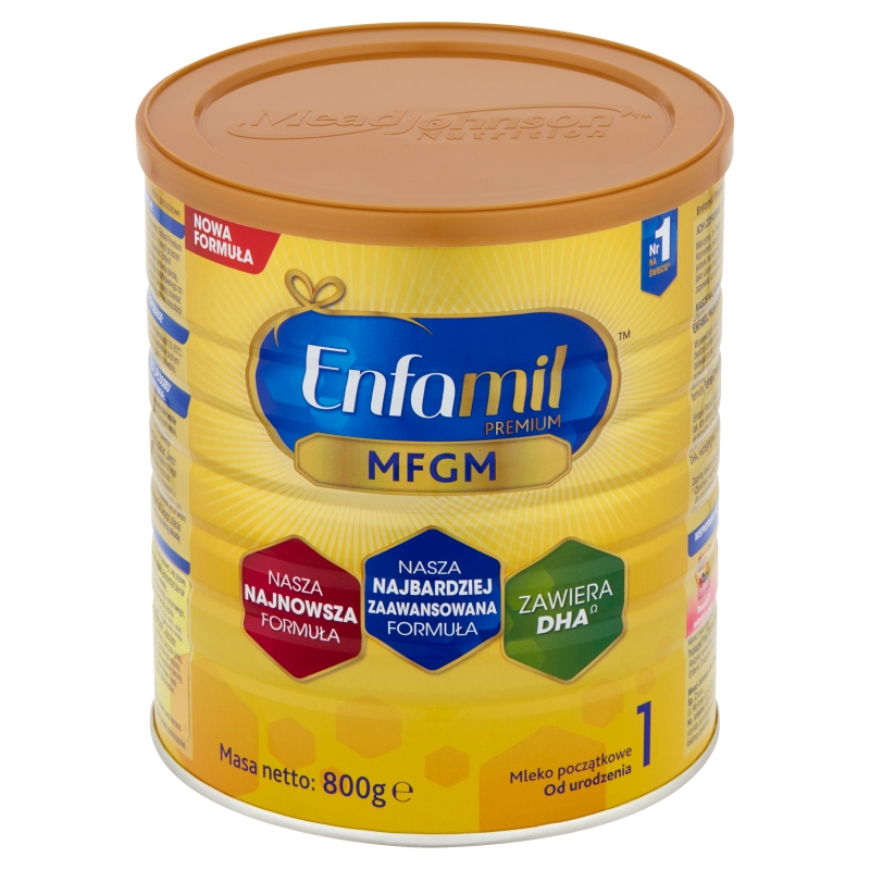 Enfamil 1 Premium, mleko modyfikowane początkowe od urodzenia, 800 g