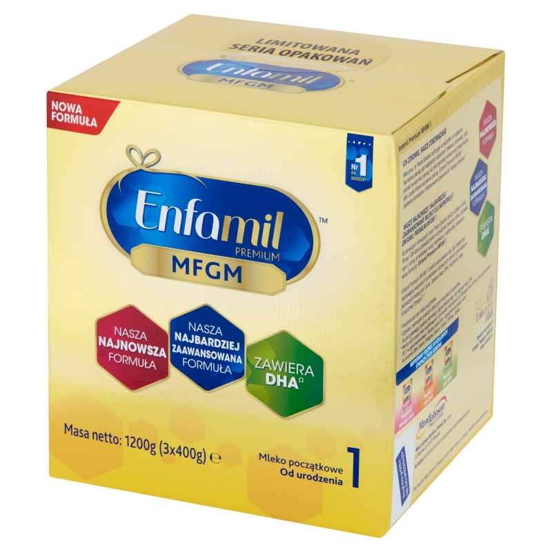 Enfamil 1 Premium, mleko modyfikowane początkowe, 1200 g