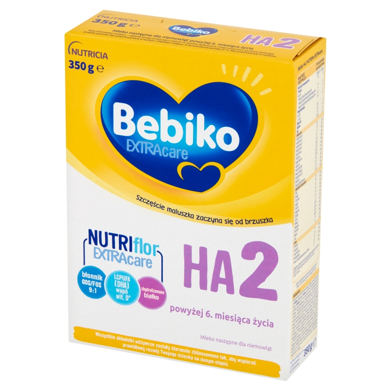 Bebiko Extracare HA 2, mleko następne dla niemowląt powyżej 6. miesiąca życia, 350 g