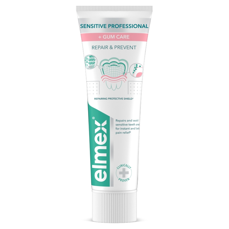 Elmex Sensitive Professional Repair & Prevent, pasta do zębów dla osób z nadwrażliwością, 75 ml