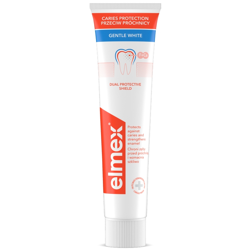 ELMEX Pasta do zębów, przeciwko próchnicy i wybielająca, 75 ml