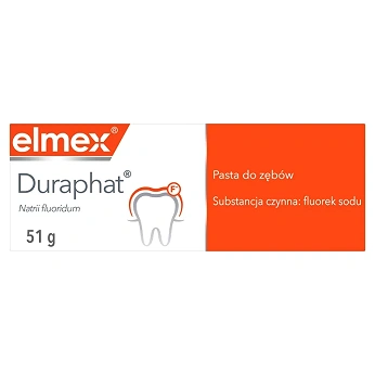 Elmex DURAPHAT 1,1%, pasta do zębów, 51 g