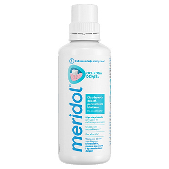 Meridol Ochrona Dziąseł , płyn do płukania jamy ustnej, 400 ml