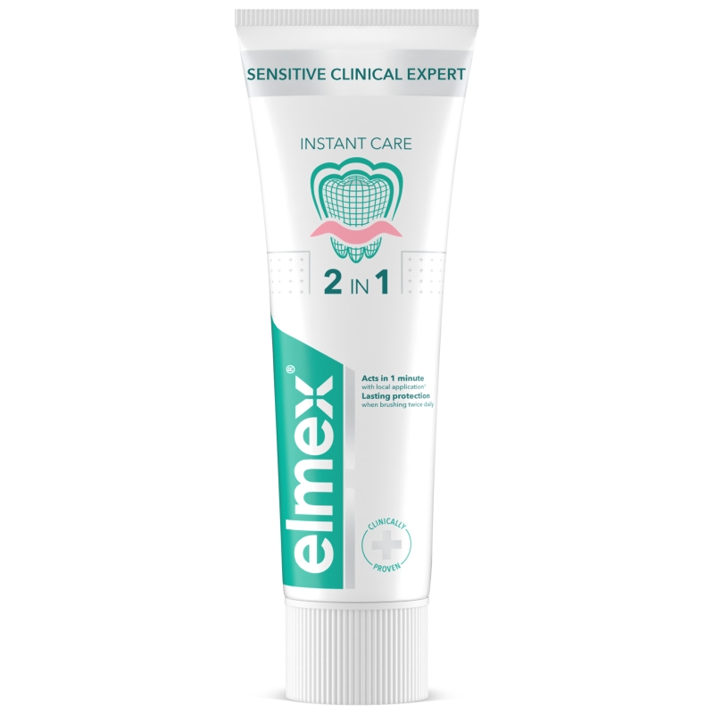Elmex Sensitive Clinical Expert Instant Care, pasta do zębów, 75 ml