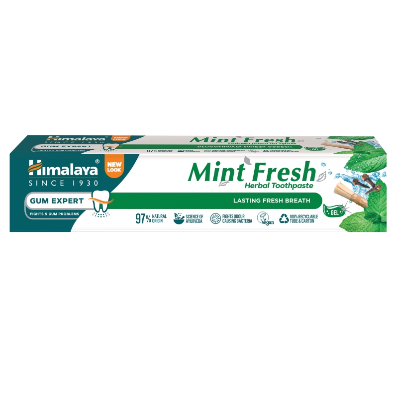 Himalaya Świeżość Mięty, żel do mycia zębów świeżość mięty, 75 g