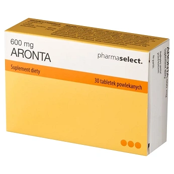 Aronta, tabletki z kurkuminą wspomagającą leczenie stanów zapalnych, 30 szt.