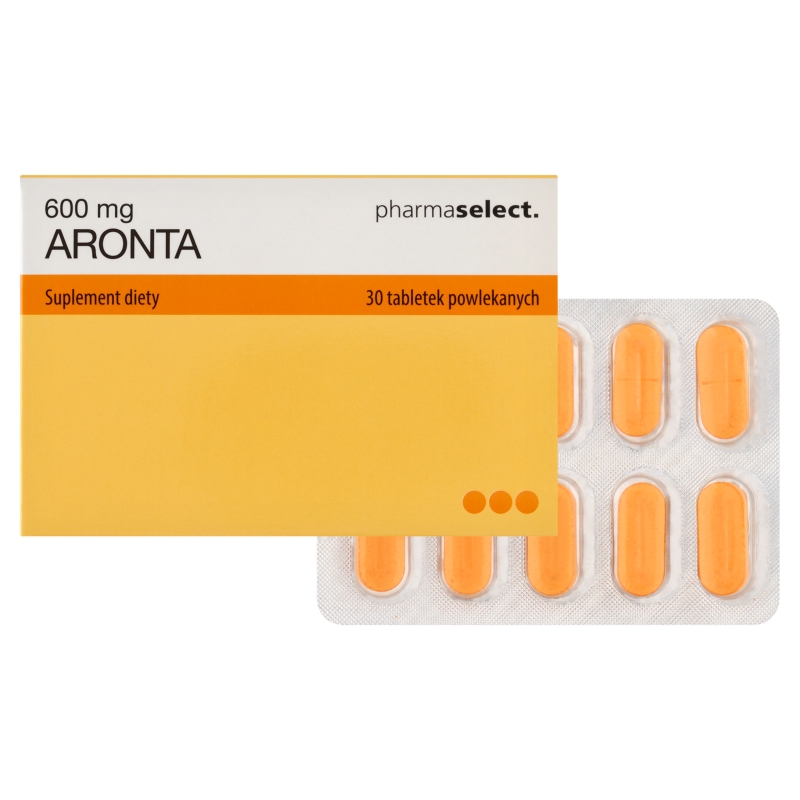 Aronta, tabletki z kurkuminą wspomagającą leczenie stanów zapalnych, 30 szt.