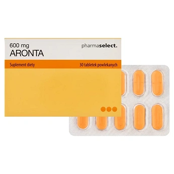 Aronta, tabletki z kurkuminą wspomagającą leczenie stanów zapalnych, 30 szt.