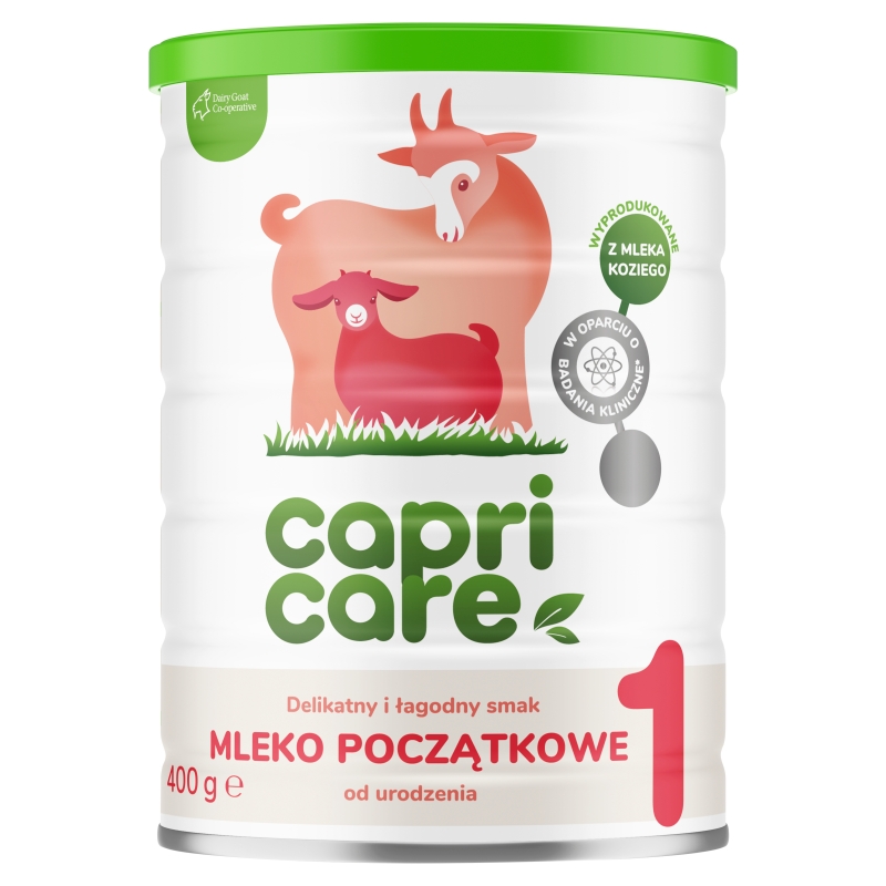 Capricare 1 mleko początkowe modyfikowane oparte na mleku kozim, 400 g