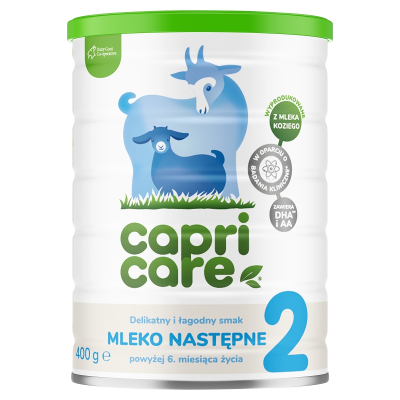 Capricare 2 mleko kozie modyfikowane dla dzieci powyżej 6 miesiąca życia, 400 g