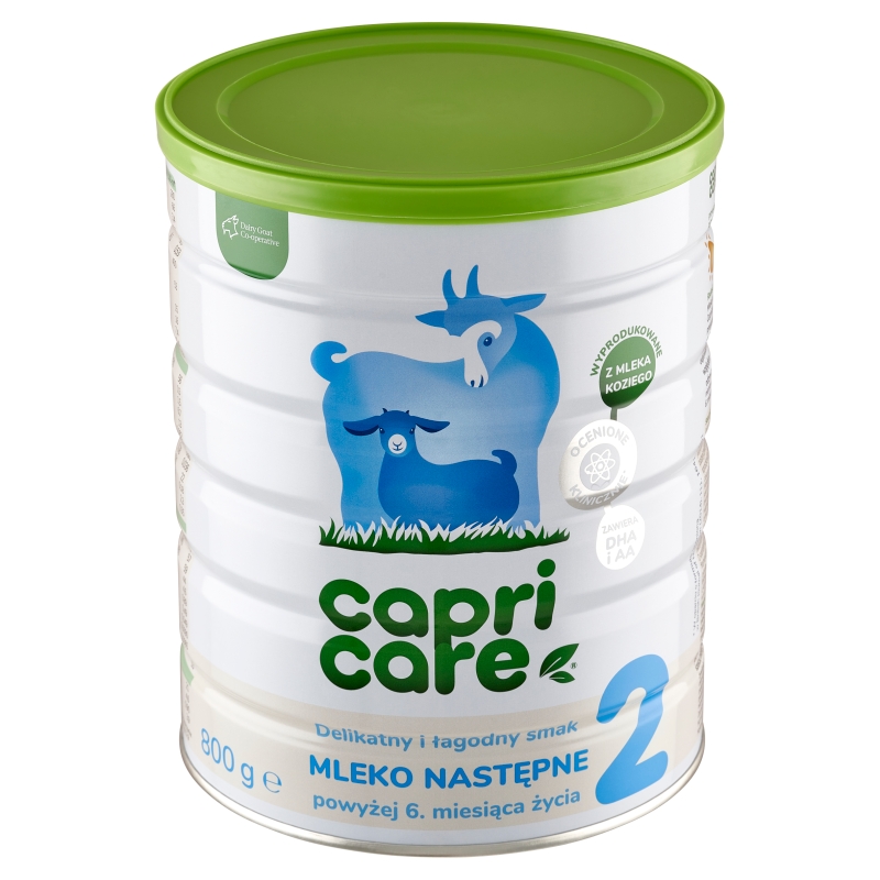 Capricare 2, mleko kozie modyfikowane dla dzieci powyżej 6 miesiąca życia, 800 g