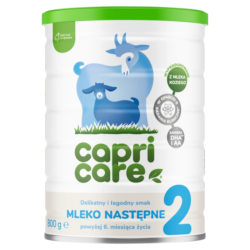 Capricare 2 mleko kozie modyfikowane dla dzieci powyżej 6 miesiąca życia, 800 g