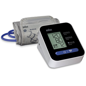 BRAUN EXACTFIT 1 BUA5000 ciśnieniomierz naramienny, cyfrowy aparat do pomiaru ciśnienia krwi i tętna, 1 szt.