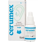 Cerumex  krople ze składnikami usuwającymi woskowinę uszną, 15 ml