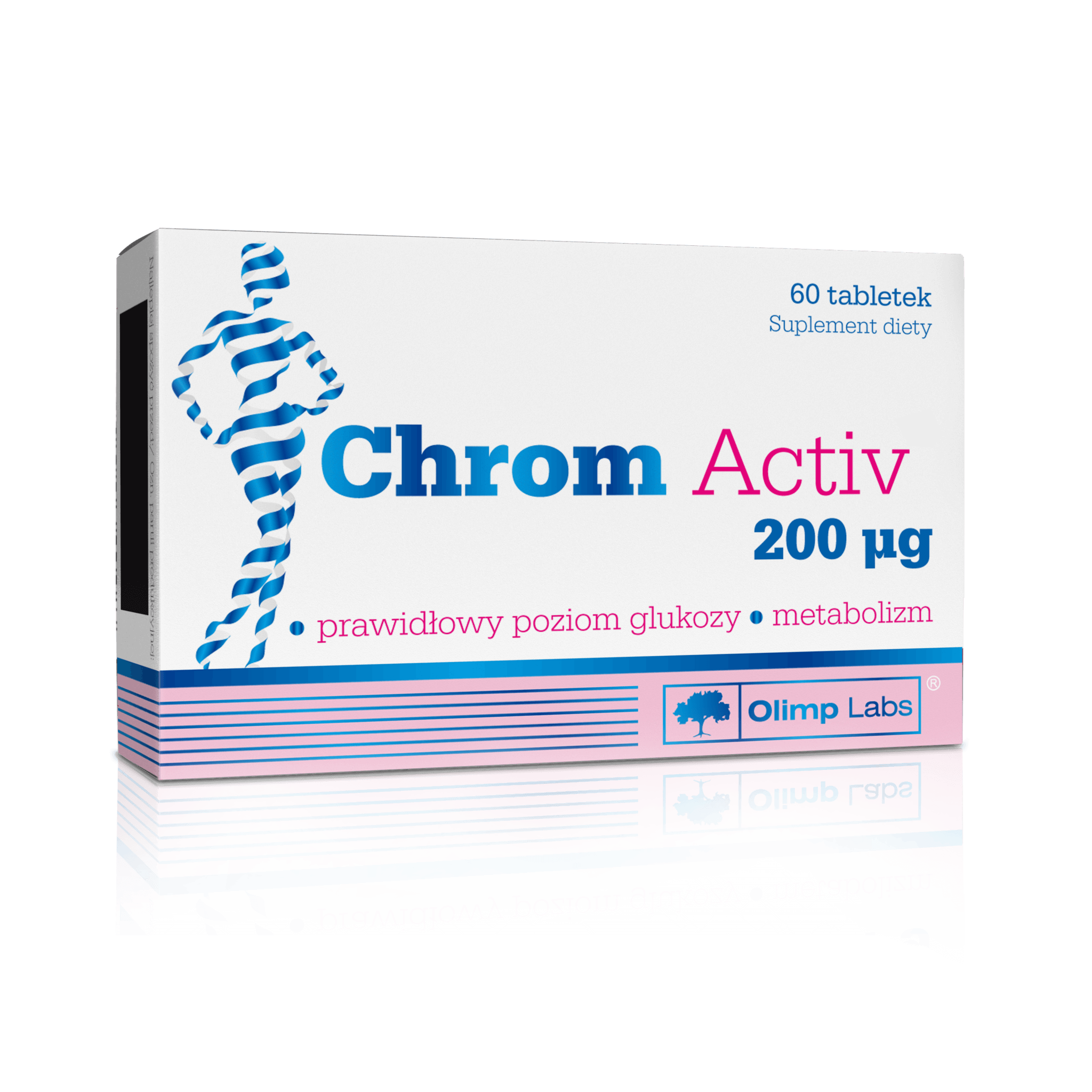 Olimp Chrom Activ  tabletki ze składnikami uzupełniającymi diete w chrom, 60 szt.