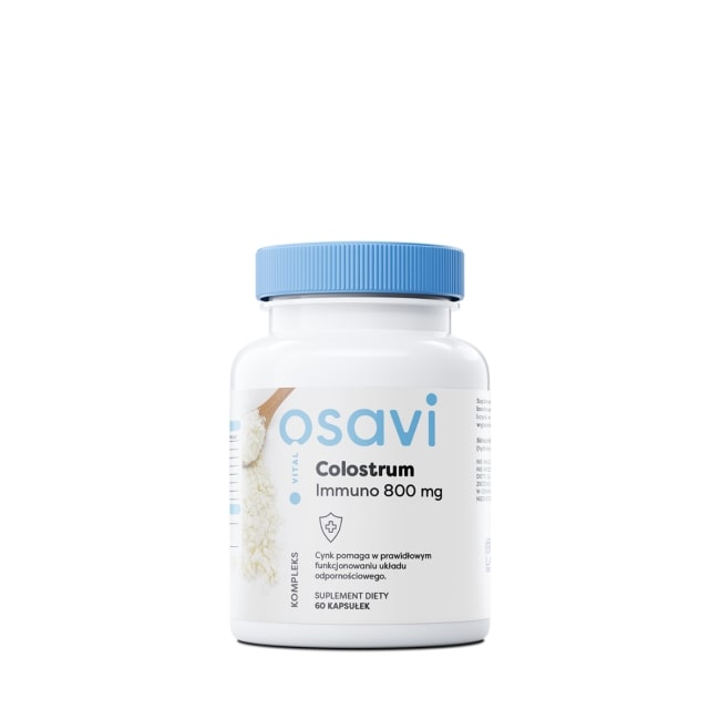 Osavi Colostrum Immuno kapsułki z zawartością cynku, 60 szt.