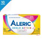 Aleric Deslo Active tabletki o działaniu przeciwalergicznym dla dzieci i dorosłych, 10 szt.