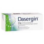 Dasergin 5 mg lek przeciwalergiczny 10 tabletek 