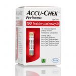 Accu-Chek Performa test paskowy do mierzenia poziomu glukozy we krwi, 50 szt.