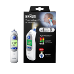  Braun Irt6525 Thermoscan 7+ Z Trybem Nocnym termometr do ucha, 1 szt.