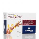 Maxi3Vena kapsułki ze składnikami wspierającymi prawidłową pracę układu żylnego, 30 szt.