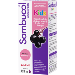 Sambucol Kids syrop wspierający pracę układu odpornościowego z witaminą C, butelka 120 ml
