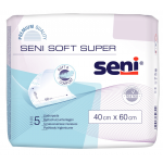 Seni Soft Super  podkłady higieniczne, 40 cm x 60 cm, 5 szt.