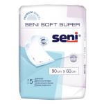Seni Soft Super podkłady higieniczne, 60 cm x 90 cm, 5 szt.