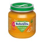 Bobovita zupka marchewkowa z ryżem, 4m+, 125 g