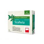 Zioła w tabletkach Szałwia tabletki powlekane ze składnikami wspierającymi układ pokarmowy, 30 szt.